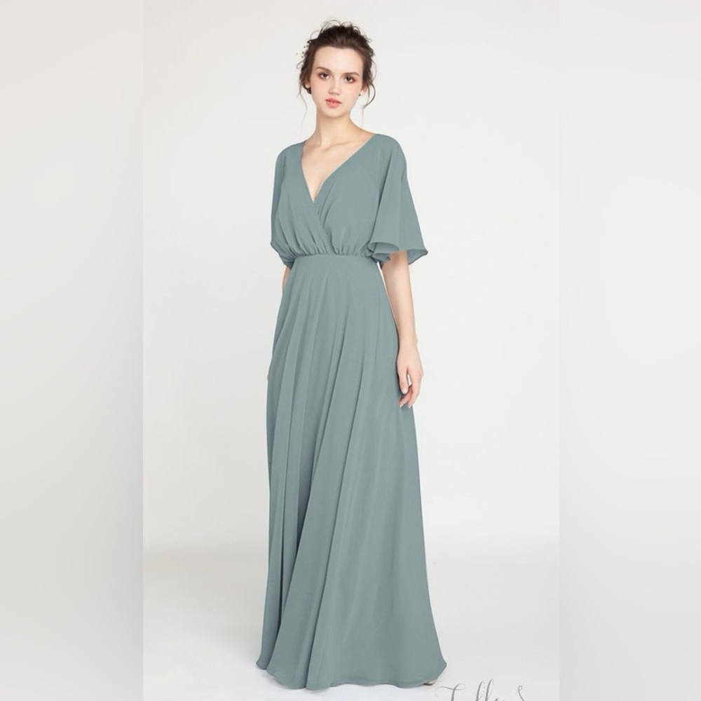 Tulle & Chantilly Long Bridesmaid Dress